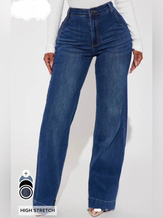 Fashion Nova Denim - Fashion Nova Margot Trouser Jeans TALL